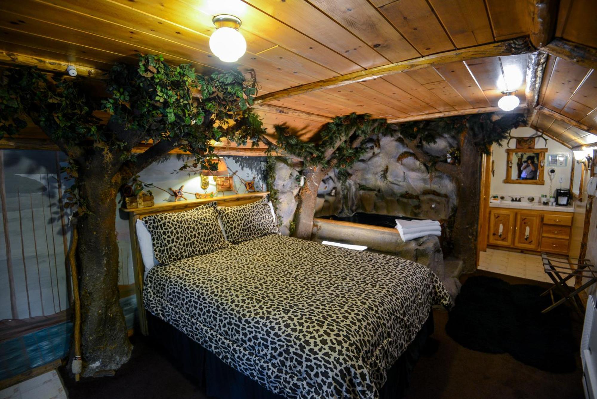 ביג בר לייק Castle Wood Theme Cottages- Couples Only מראה חיצוני תמונה